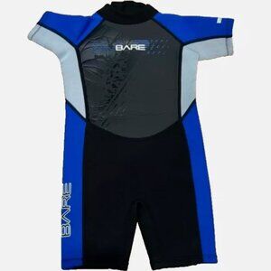 Kids BARE Shorty Wetsuit 2mm Durable Warmth Comfortable 50+ UV Protectio…
